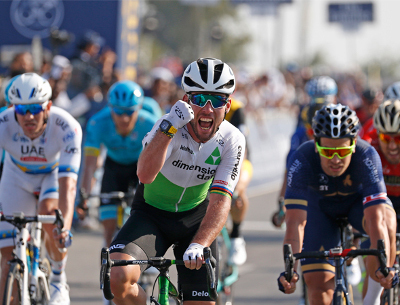 Mark Cavendish gewann die dritte Etappe der Dubai Tour. Foto: Dimension Data/Stiehl Photography
