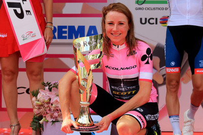 Annemiek van Vleuten gewann den Giro Rosa 2018. Foto: Giro Rosa
