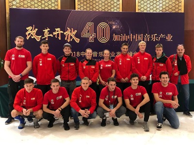Das deutsche Trial-Nationalteam in Chengdu. Foto: privat