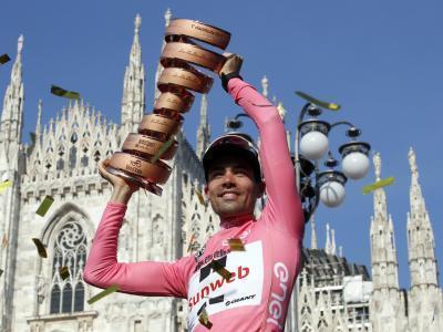 Tom Dumoulin gewann den Giro d'Italia 2017. Foto: Archiv/Antonio Calanni