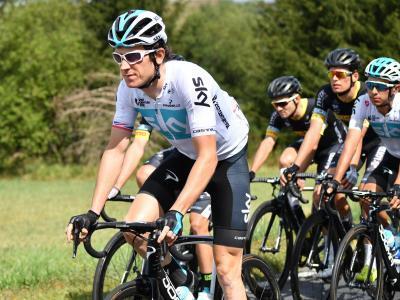 Geraint Thomas will für die Tour de France fit werden. Foto: Archiv/Bernd Thissen 