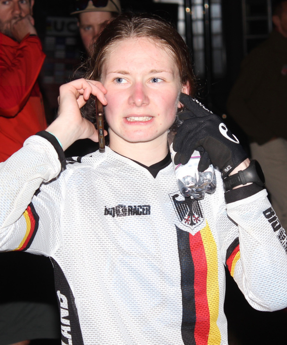 Raphaela Richter ist Deutsche Fourcross-Meisterin. Foto: Archiv/Erhard Goller