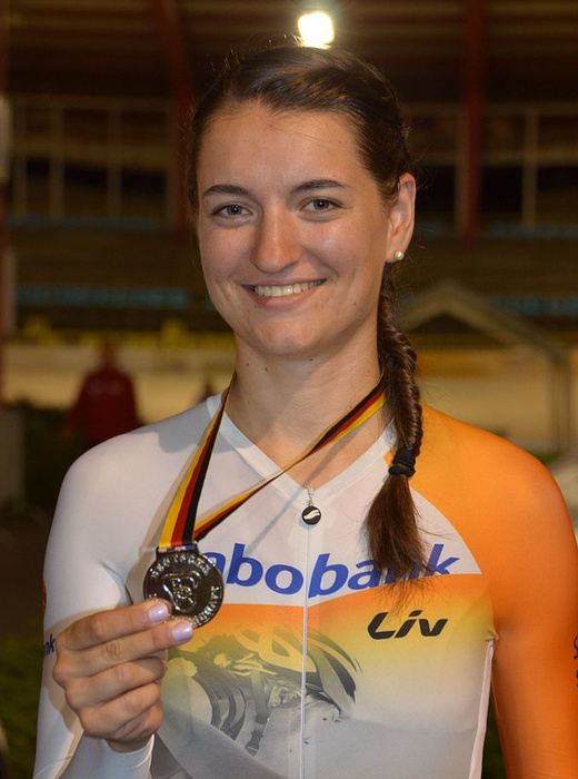 Anna Knauer gewann als Radsportlerin viele Medaillen. Foto: Renate Franz