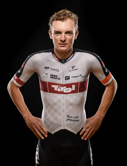 Georg Zimmermann wurde heute bei de Tour de l'Avenir starker Dritter. Foto: Tirol-KTM