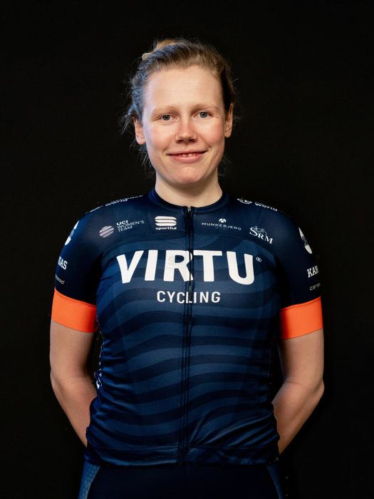 Mieke Kröger fuhr im Prolog auf Rang zwei. Foto: Virtu Cycling