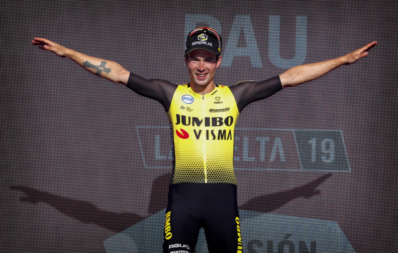 Primoz Roglic siegte beim Giro dell'Emilia. Foto: Archiv/Jumbo-Visma/Cor Vos