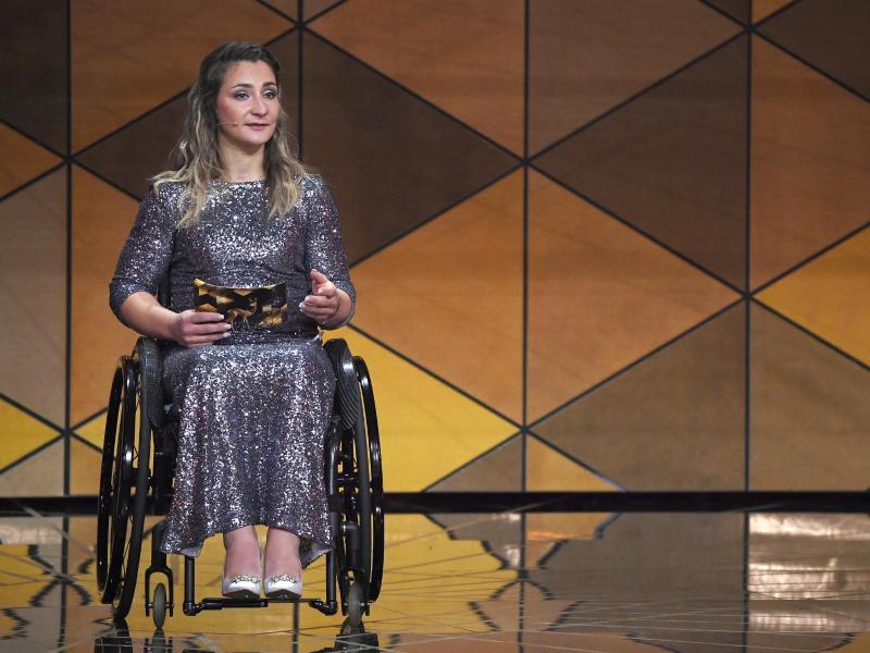  
          Kristina Vogel kann sich eine paralympische Karriere nicht vorstellen. Foto: Sebastian Gollnow/dpa 
        
