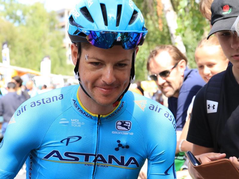 Wurde von Doping-Anschuldigungen entlastet: Astana-Profi Jakob Fuglsang. Foto: Ian Parker/PA Wire/dpa