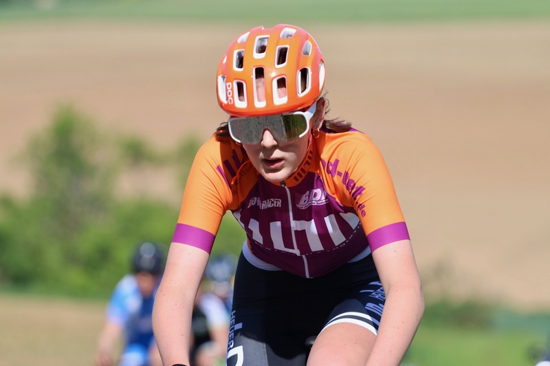 Paula Leonhardt gewann 2019 die Zeitfahr-DM und die Juniorinnen-Wertung der Rad-Bundesliga. Foto: Dominic Reichert
