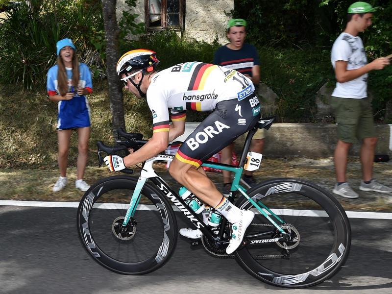 Kann noch auf einen Start bei der Tour de France hoffen: Maximilian Schachmann. Foto: David Stockman/BELGA/dpa         
