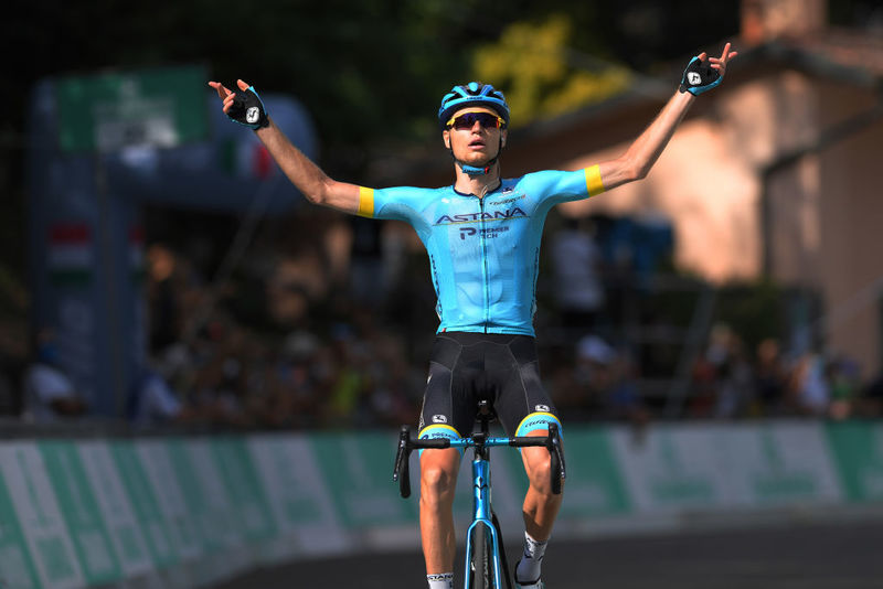 Aleksandr Vlasov fuhr auch beim Giro dell'Emilia zum Sieg. Foto: Getty Sport/Tim De Waele