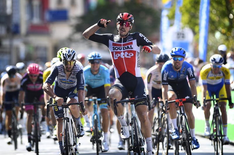 John Degenkolb gewann die dritte Etappe der Tour de Luxembourg. Foto: Lotto-Soudal/Photonews