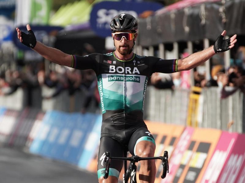 Peter Sagan feierte beim Giro d'Italia einen Etappenerfolg. Foto: Archiv/Gian Mattia D'alberto/LaPresse via ZUMA Press/dpa 