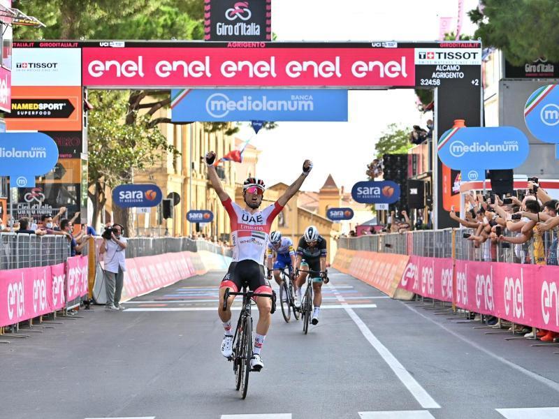 Diego Ulissi gewann 2020 zwei Giro d'Italia-Etappen. Foto: Archiv/Massimo Paolone/LaPresse/AP/dpa 