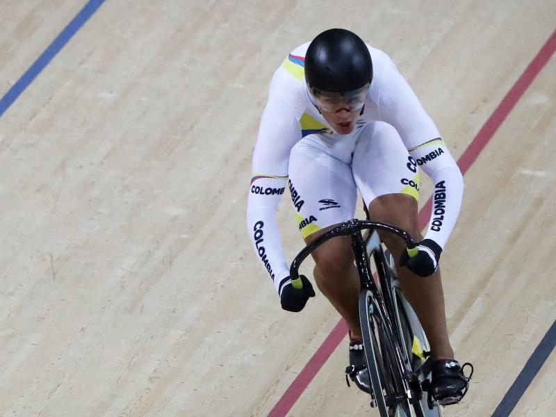 Ex-Keirin-Weltmeister Fabian Puerta Zapata wurde für vier Jahre wegen Dopins gesperrt. Foto: Alejandro Ernesto/EFE/dpa         