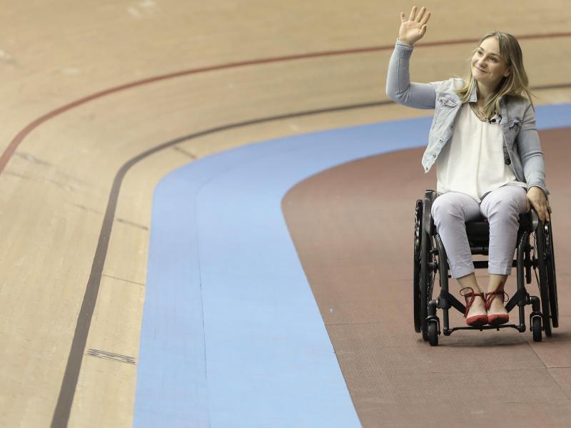 Kristina Vogel strebt kein Comeback im Para-Sport an. Foto: Jörg Carstensen/dpa         