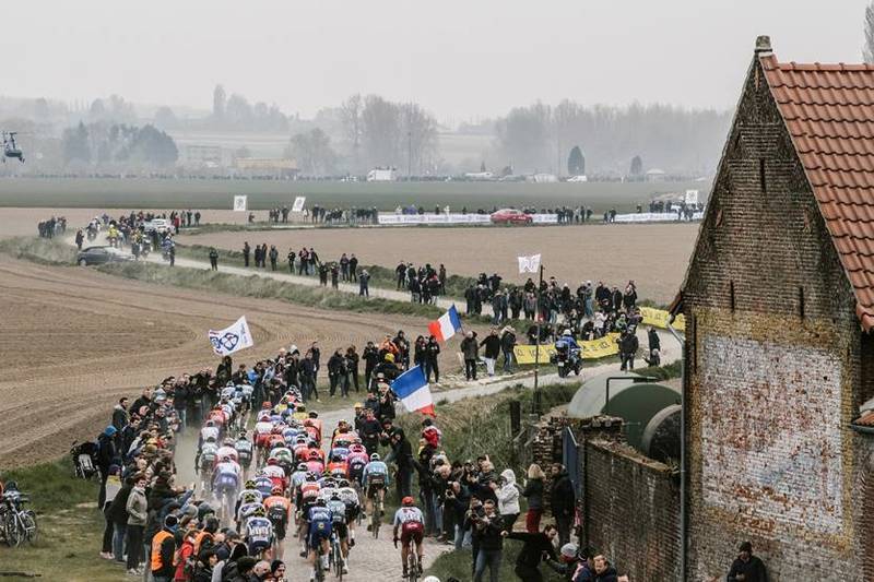 Noch besteht Hoffnung für Paris-Roubaix. Foto: Archiv/A.S.O./Pauline Ballet