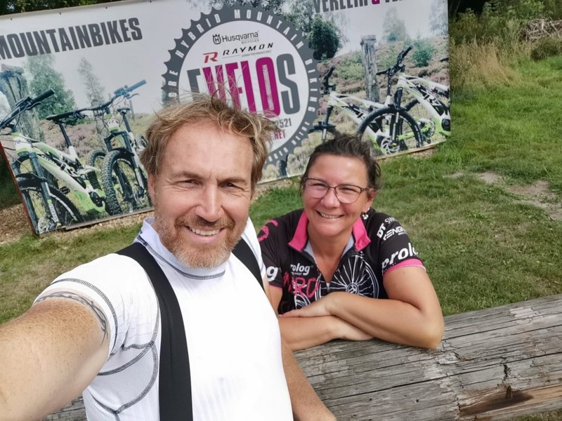 Der neue BDR-Vizepräsident Bernd Schmidt und seine Frau Andrea sind begeisterte Breitenradsportler. Foto: privat