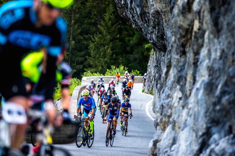 Die Alpen Challenge gehört zu den schönsten und schwersten Radmarathons der Alpen. Foto: Henning Angerer