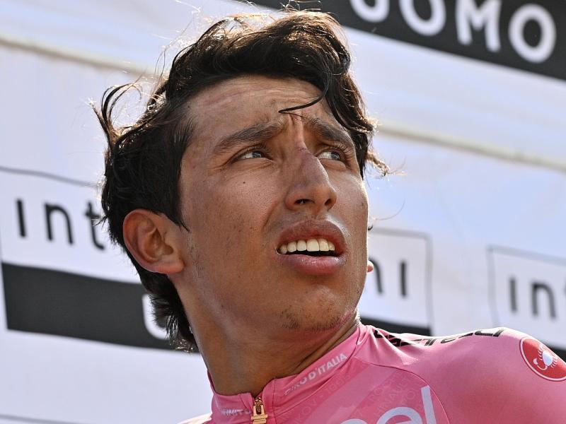 Egan Bernal wurde nach dem Giro d'Italia positiv auf das Coronsvirus getestet. Foto: Archiv/Marco Alpozzi/LaPresse/AP/dpa 