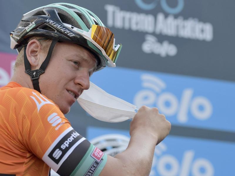 Pascal Ackermann kann seine Nichtberücksichtigung für die Tour de France nicht nachvollziehen. Foto: Marco Alpozzi/Lapresse via ZUMA Press/dpa         