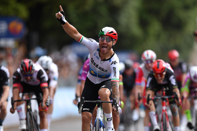 Europameister Giacomo Nizzolo gewann dieses Jahr eine Giro-Etappe. Foto: Archiv/Qhubeka-NextHash