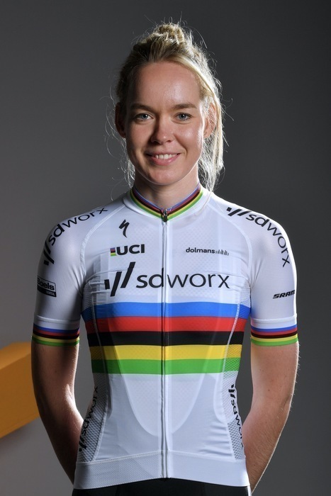 Anna van der Breggen ist amtierende Weltmeisterin im Zeitfahren und Straßenrennen. Foto: SD Worx