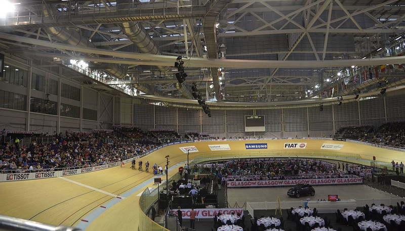 Das Sir Chris Hoy Velodrome ist Schauplatz des Nationencup-Auftakts 2022. Foto: Renate Franz