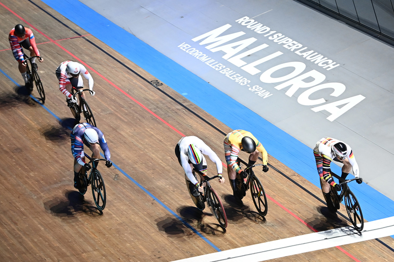 Insgesamt 72 Spitzensportler nahmen an der ersten Runde der neuen Bahnrad-Champions-League auf Mallorca teil. Foto: UCI Track Champions League / SWpix.com