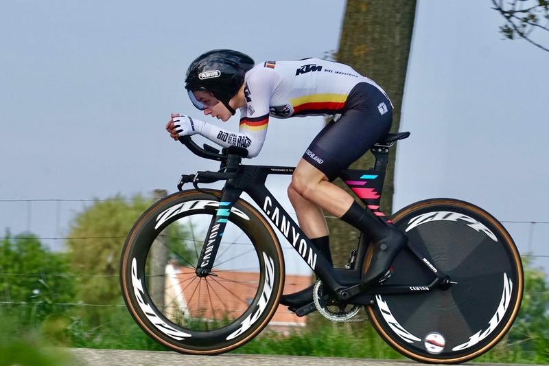 Justyna Czapla wurde Sechste im Zeitfahren des Omloop van Borsele. Foto: Frank Mölders