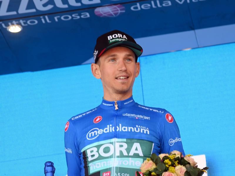            Fährt beim Giro weiter im Blauen Trikot. Foto: Gian Mattia D'alberto/LaPresse via ZUMA Press/dpa         