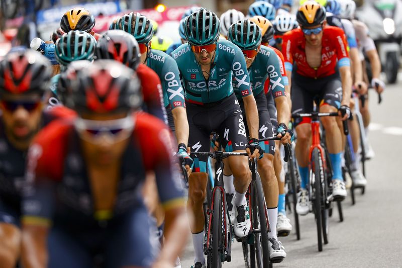 Emanuel Buchmann geht als Gesamtsiebter in die Schlusswoche des Giro d'Italia. Foto: Bora-hansgrohe/Sprintcycling