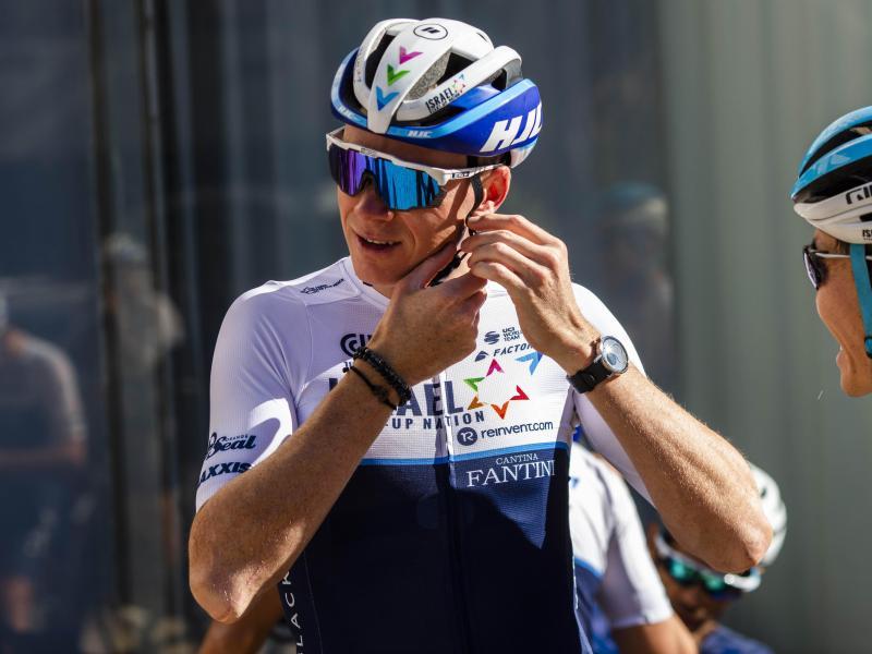            Musste seine Tour-de-France-Generalprobe vorzeitig beenden: Chris Froome. Foto: Ilia Yefimovich/dpa         