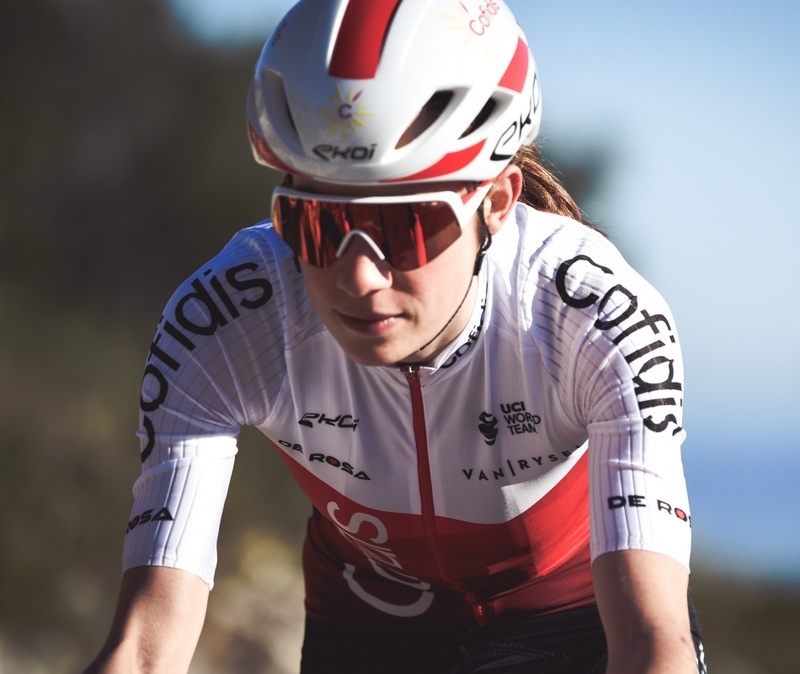 Clara Koppenburg wurde Tageszweite bei der Tour de Suisse. Foto: Cofidis