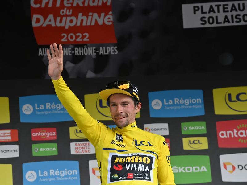           Will endlich auch bei der Tour de France das Gelbe Trikot bis Paris tragen: Primoz Roglic. Foto: David Stockman/BELGA/dpa         