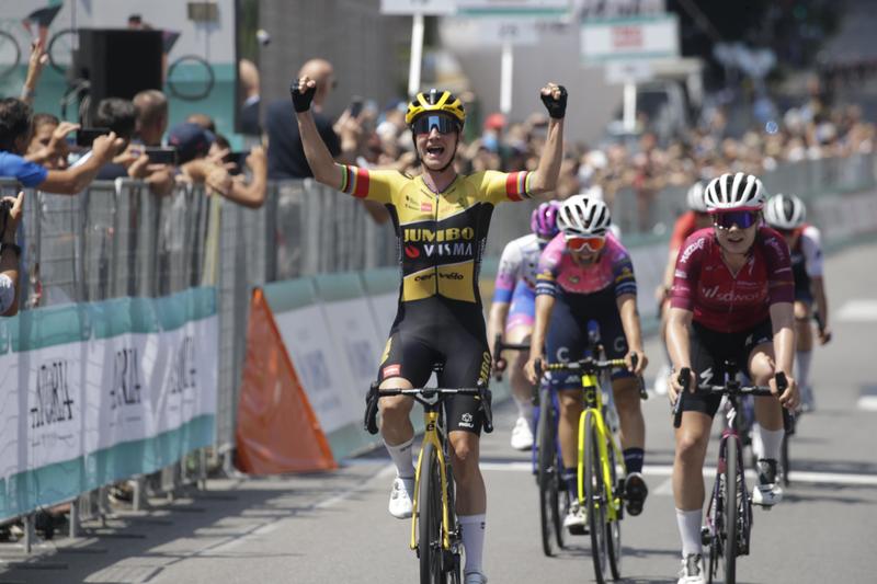 Marianne Vos holte ihren zweiten Etappensieg beim Giro 2022. Foto: Cor Vos/Jumbo-Visma
