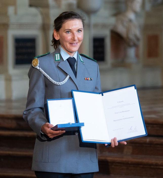 Lisa Brennauer ist Berufssoldatin bei der Bundeswehr. Foto: Sven Hoppe/dpa