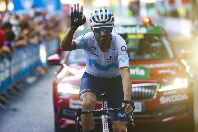 Alejandro Valverde sagt Adieu. Foto: Luis Angel Gomez/SprintCycling