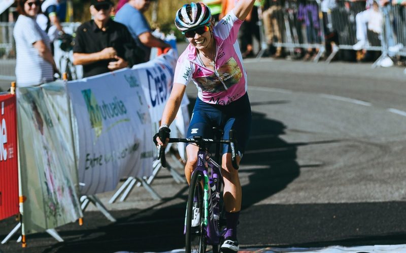 Antonia Niedermaier gewann die Tour de l'Ardèche 2022. Foto: Canyon-Sram