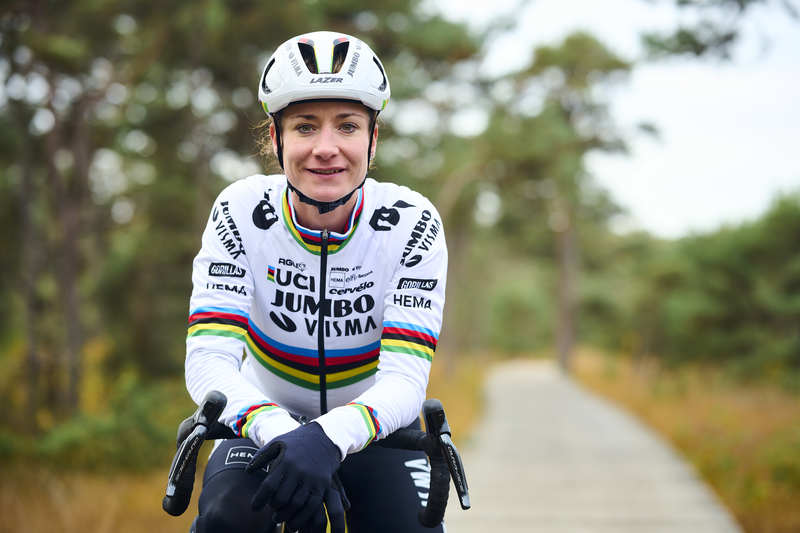 Marianne Vos bestritt bei der Nacht van Woerden ihr erstes Crossrennen der Saison. Foto: Jumbo-Visma