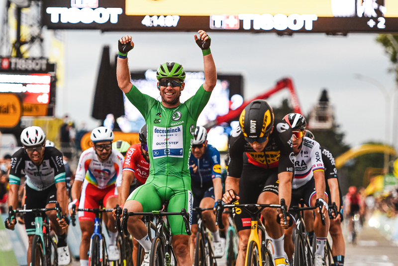 Mark Cavendish will einen weiteren Tour-Etappensieg bejubeln. Foto: A.S.O./Charly Lopez