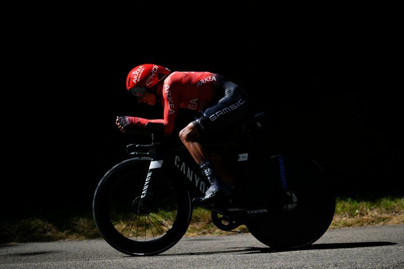 Nairo Quintana wurde von der Tour de France disqualifiziert. Foto: Daniel Cole/AP/dpa