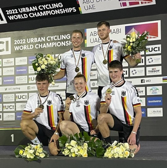 Die deutsche Trial-Mannschaft holte Bronze. Foto: BDR