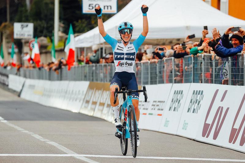 Shirin van Anrooij siegte bei der Trofeo Binda als Solistin. Foto: Sprintcycling/Trek-Segafredo