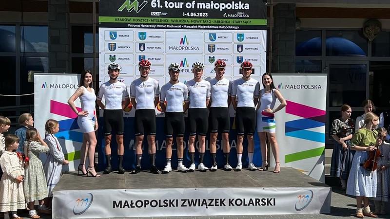 Das deutsche Nationalteam bei der Tour of Malopolska. Foto: privat