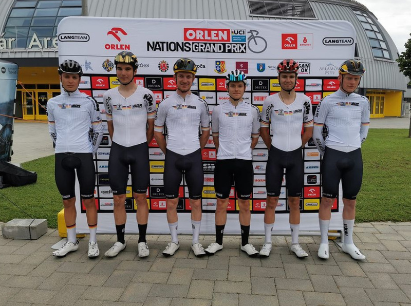 Das deutsche U23-Nationalteam beim Orlen Nations Grand Prix. Foto: privat