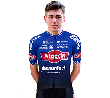 Henri Uhlig im Trikot von Alpecin-Deceuninck. Foto: Alpecin-Deceuninck