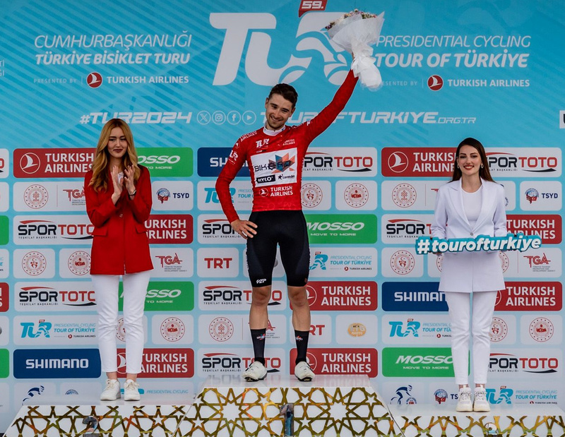 Vinzent Dorn gewann bei der Türkei-Rundfahrt das Bergtrikot. Foto: Bike Aid